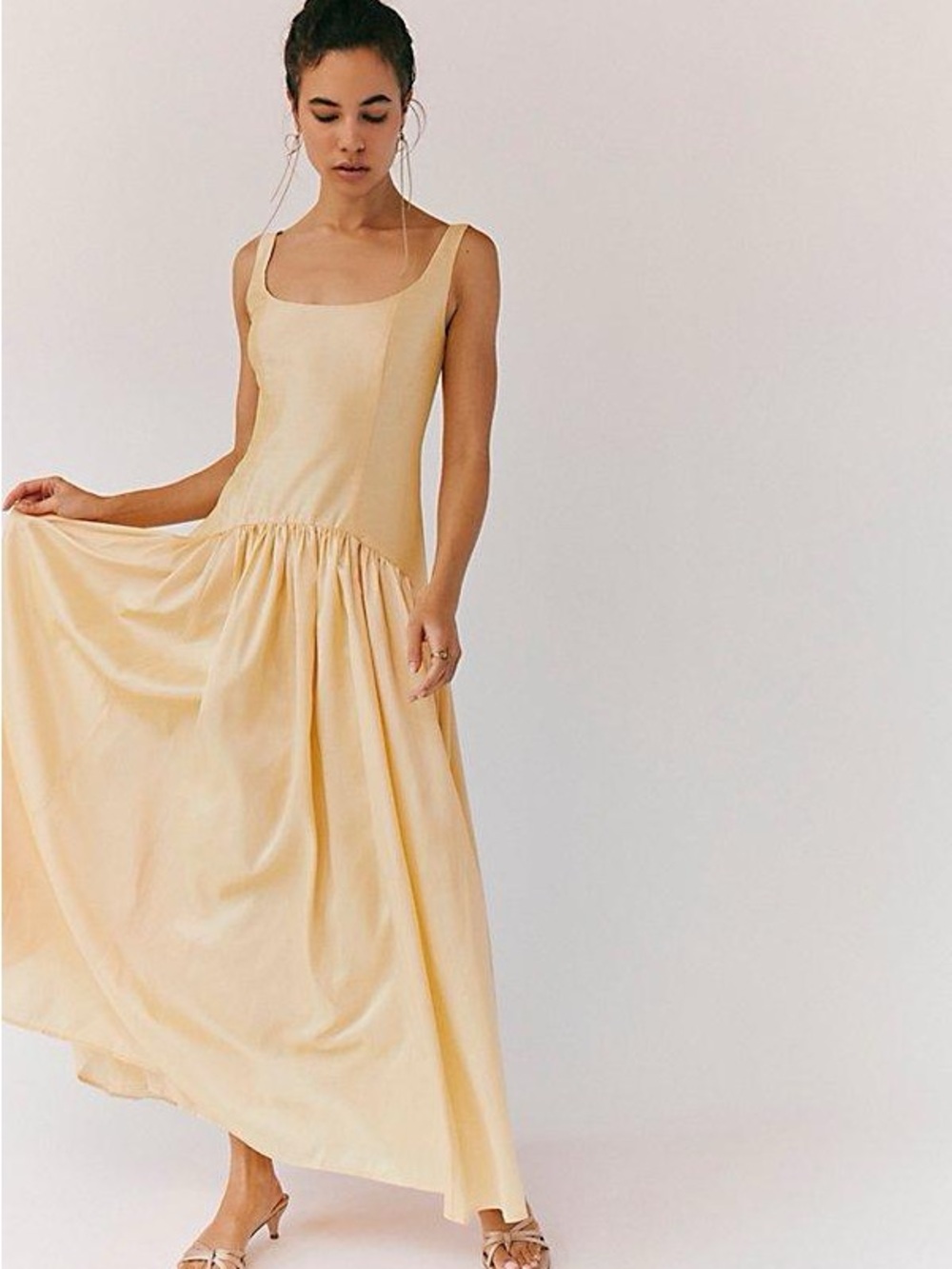 Hutch The Ridge Dress in Yellow - Picture 1 of 7